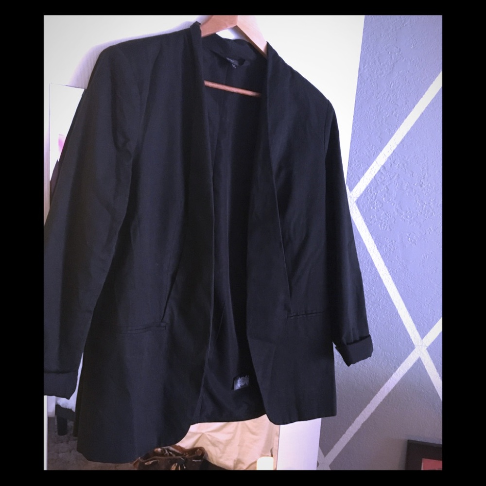 Black Mossimo Tuxedo Blazer